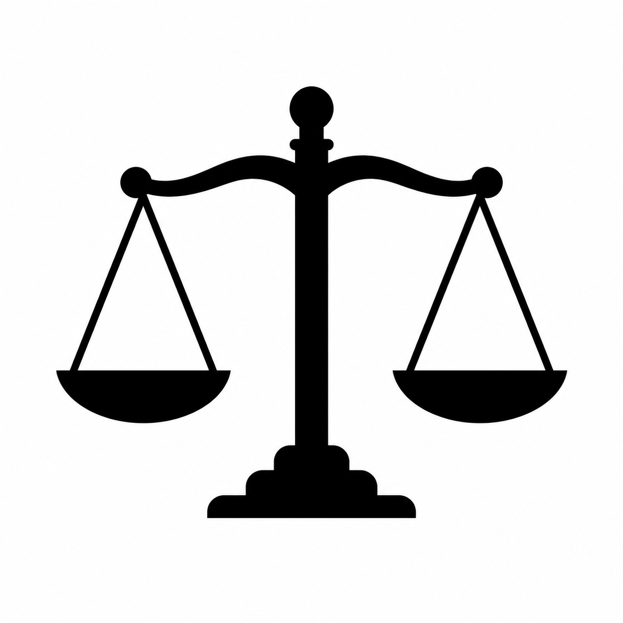 Balanced Scales Justice Icon