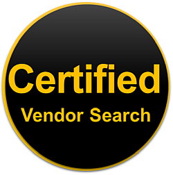 Badge for certified vendor search