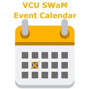 SWaM Calendar Icon with Text