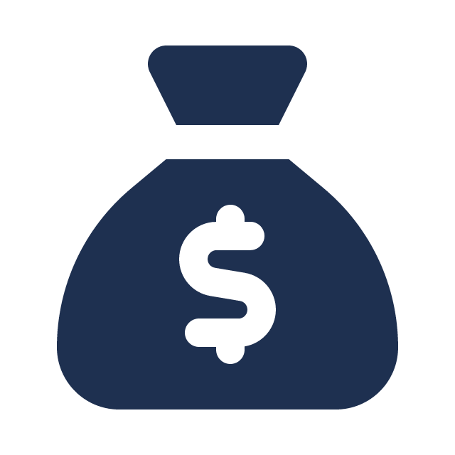 Sack with dollar sign